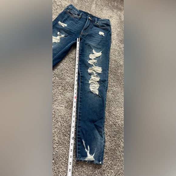 Aeropostale Women’s Super High Rise Curvy Jeggings Size 2 - Picture 3 of 11